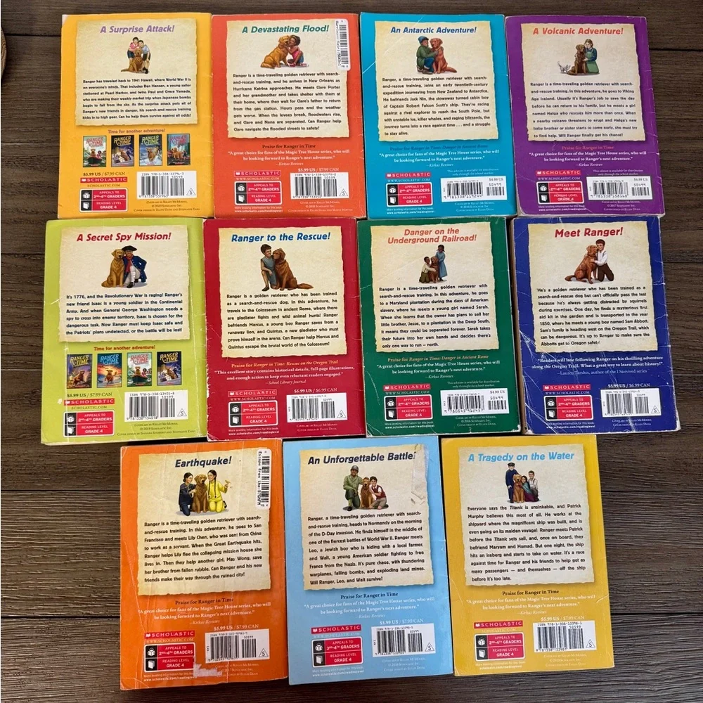 Ranger in Time Chapter Book Lot of 11 - Picture 10 of 14